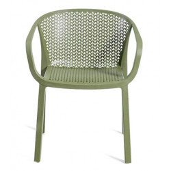 FAUTEUIL DE JARDIN EN POLYPROPYLÈNE EMPILABLE GIANET