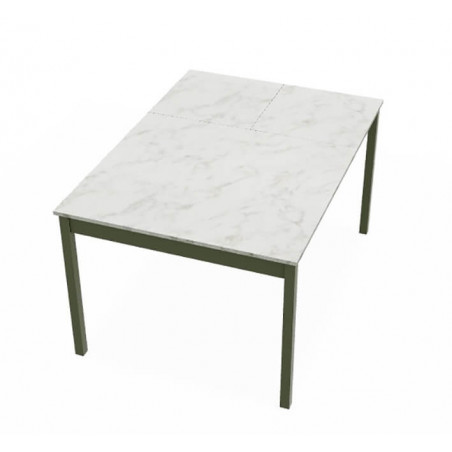 PETITE TABLE DE CUISINE CARRÉE EXTENSIBLE CABRIO