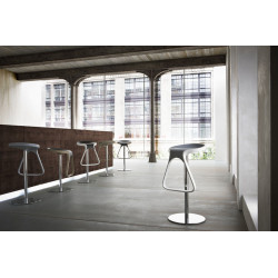 TABOURET DE BAR PIVOTANT SANS DOSSIER OCTO