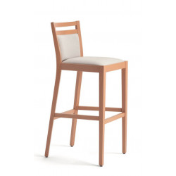 TABOURET HAUT CONTEMPORAIN EN BOIS SURI