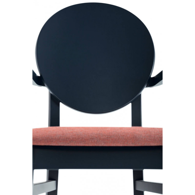 FAUTEUIL MÉDAILLON EN BOIS MODERNE WOODY