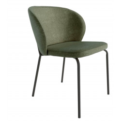 PETIT FAUTEUIL ROND EN TISSU CONTEMPORAIN BERGEN