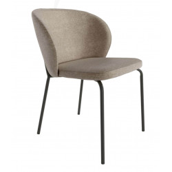 PETIT FAUTEUIL ROND EN TISSU CONTEMPORAIN BERGEN