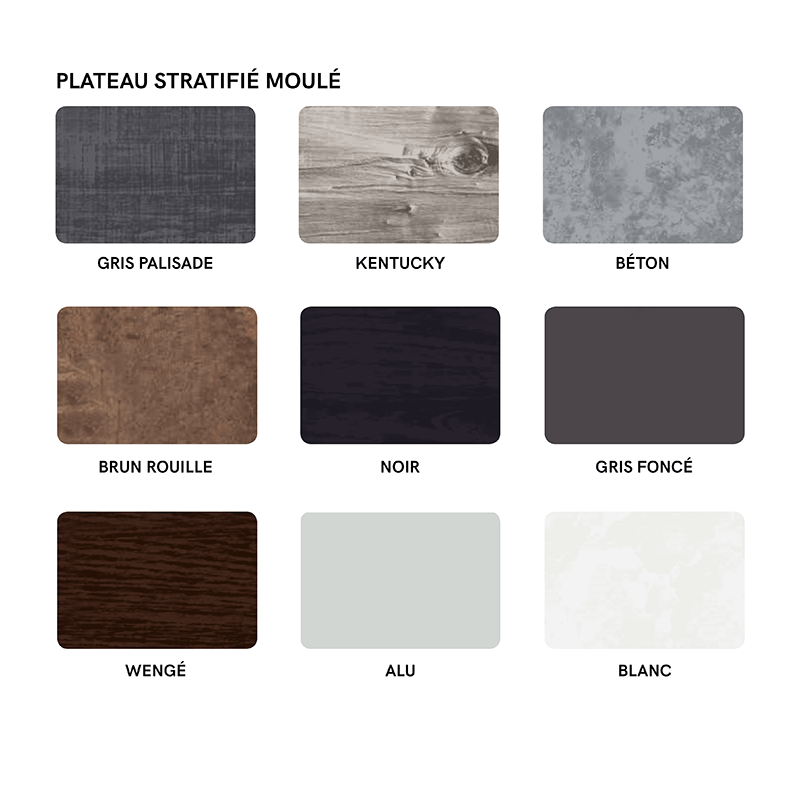 TABLE PLIANTE CARRÉ BISTROT LORRAINE