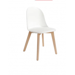 CHAISE SCANDINAVE EN POLYPROPYLÈNE COLORÉ MIAMI