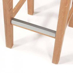 TABOURET EN BOIS DE CHÊNE FRANÇAIS CONTEMPORAIN 471