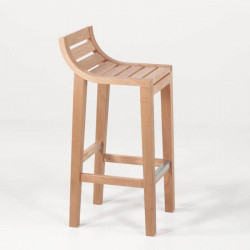 TABOURET EN BOIS DE CHÊNE FRANÇAIS CONTEMPORAIN 471