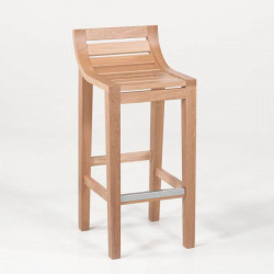 TABOURET EN BOIS DE CHÊNE FRANÇAIS CONTEMPORAIN 471