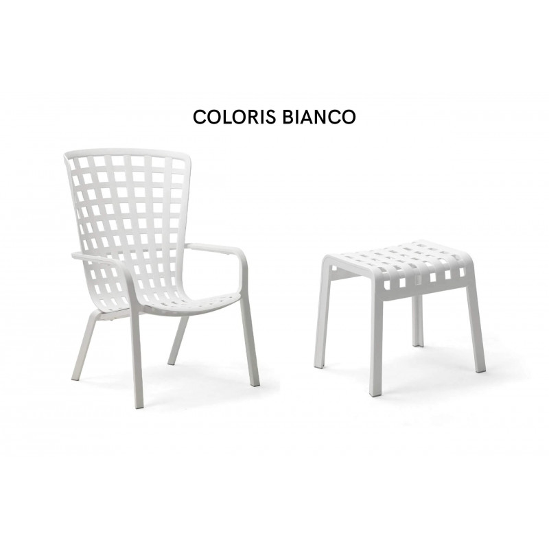 ENSEMBLE DE FAUTEUILS DÉTENTE ET REPOSE PIEDS FOLIO