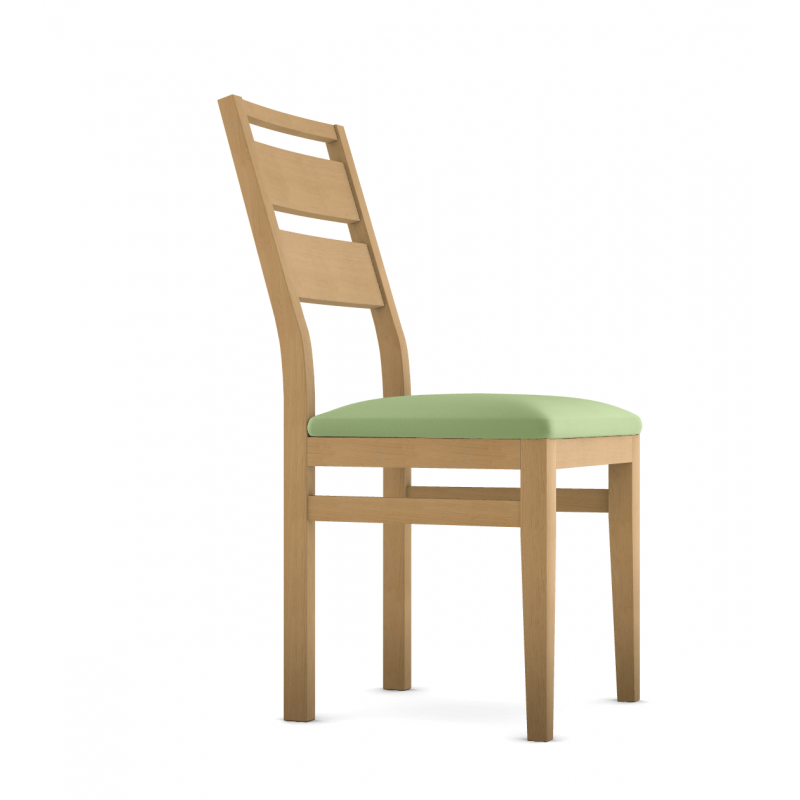 CHAISE CONTEMPORAINE EN BOIS DE CHÊNE NATURA