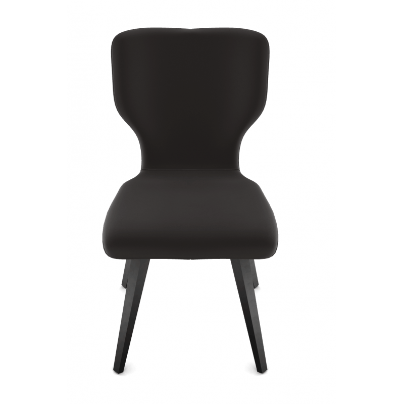 CHAISE FIXE PIEDS MÉTAL FRANÇAISE CONTEMPORAINE NEO