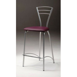 TABOURET DE BAR EN METAL HT 80 CLARISSE