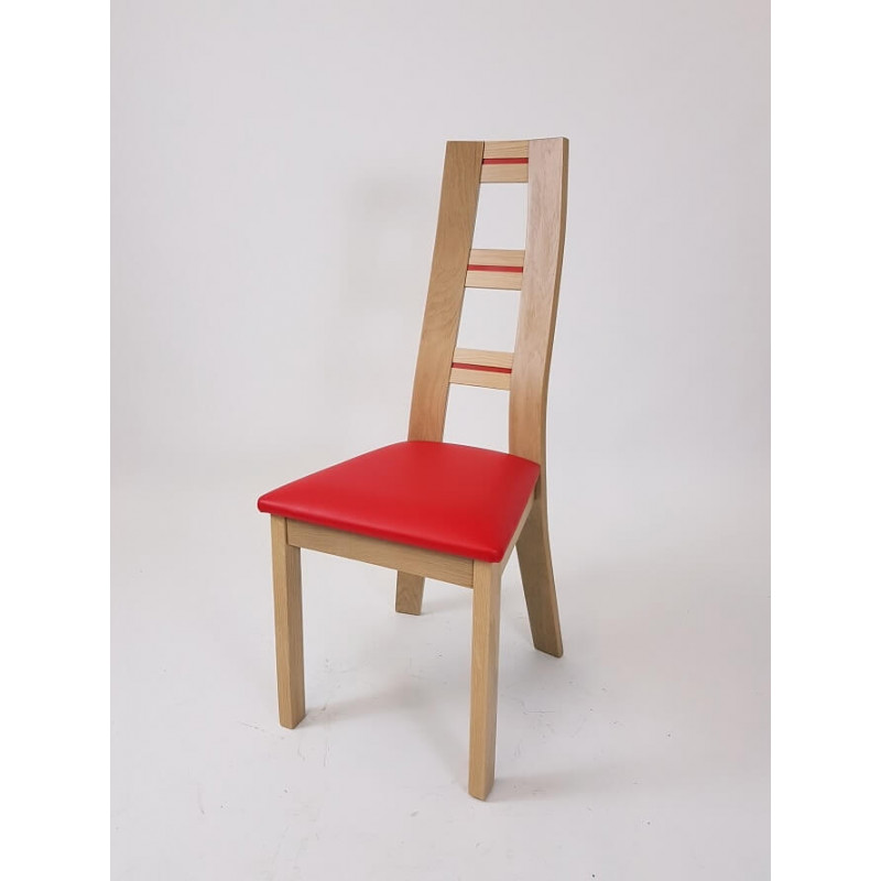 CHAISE DE SALLE À MANGER CONTEMPORAINE EN CHÊNE CERI