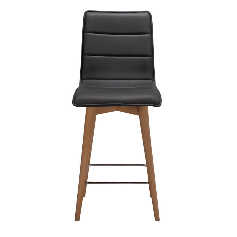 TABOURET FRANÇAIS FIXE OU PIVOTANT LINA EN CHÊNE ET TISSU