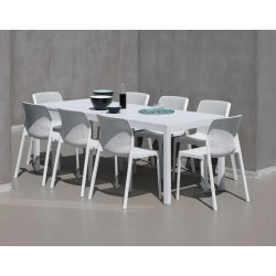 ENSEMBLE DE TERRASSE CHAISES BIT ET TABLE RIO