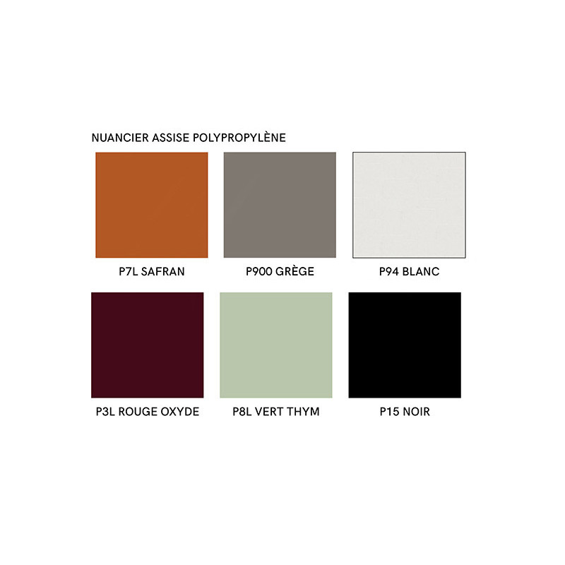 Tabouret Snack de Cuisine en Polypropylène YO! - Le Chaisier