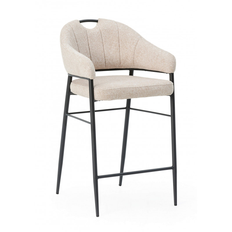 FAUTEUIL D'ÎLOT CONTEMPORAIN EN TISSU ELIOT
