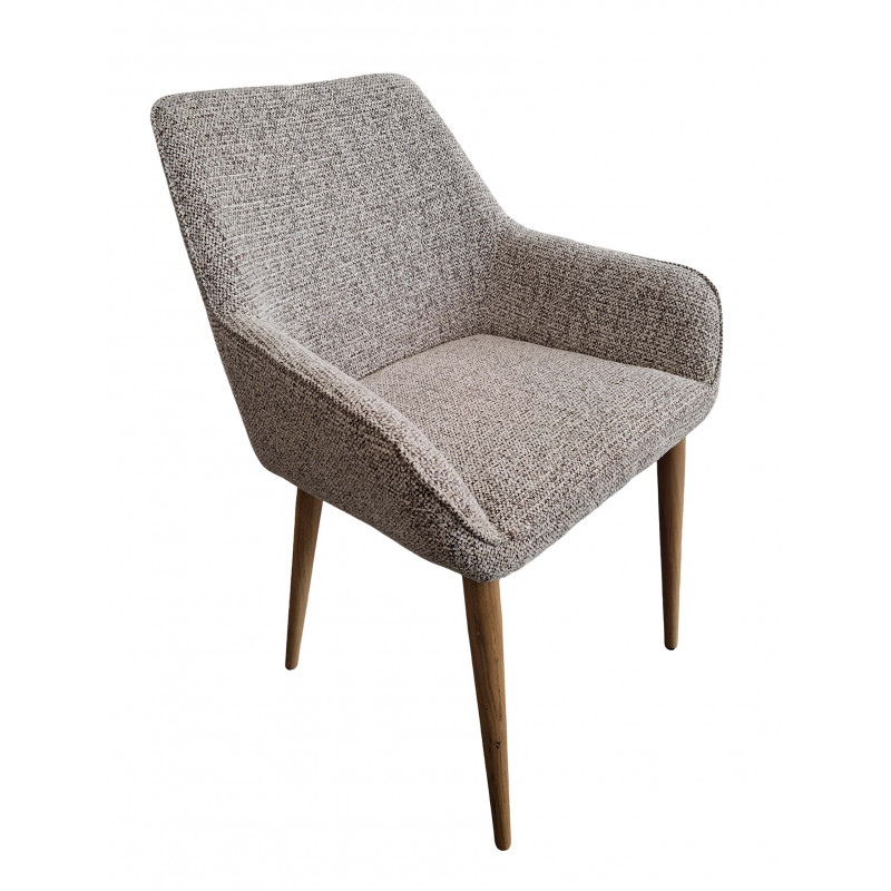 FAUTEUIL DE SALLE À MANGER CONTEMPORAIN NOLAN EN TISSU