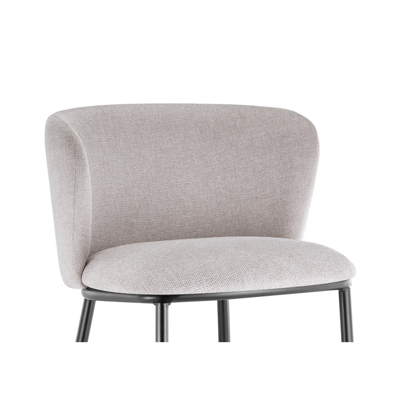 TABOURET SNACK ROND EN TISSU ARTHUR