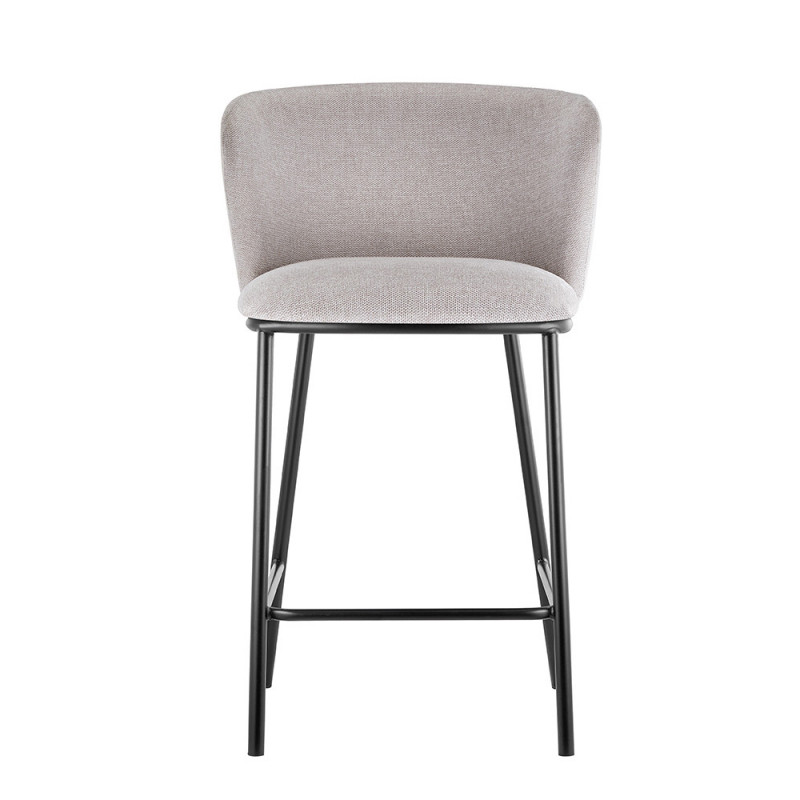 TABOURET SNACK ROND EN TISSU ARTHUR