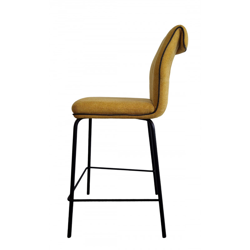 TABOURET EN TISSU CONTEPORAIN LANSA