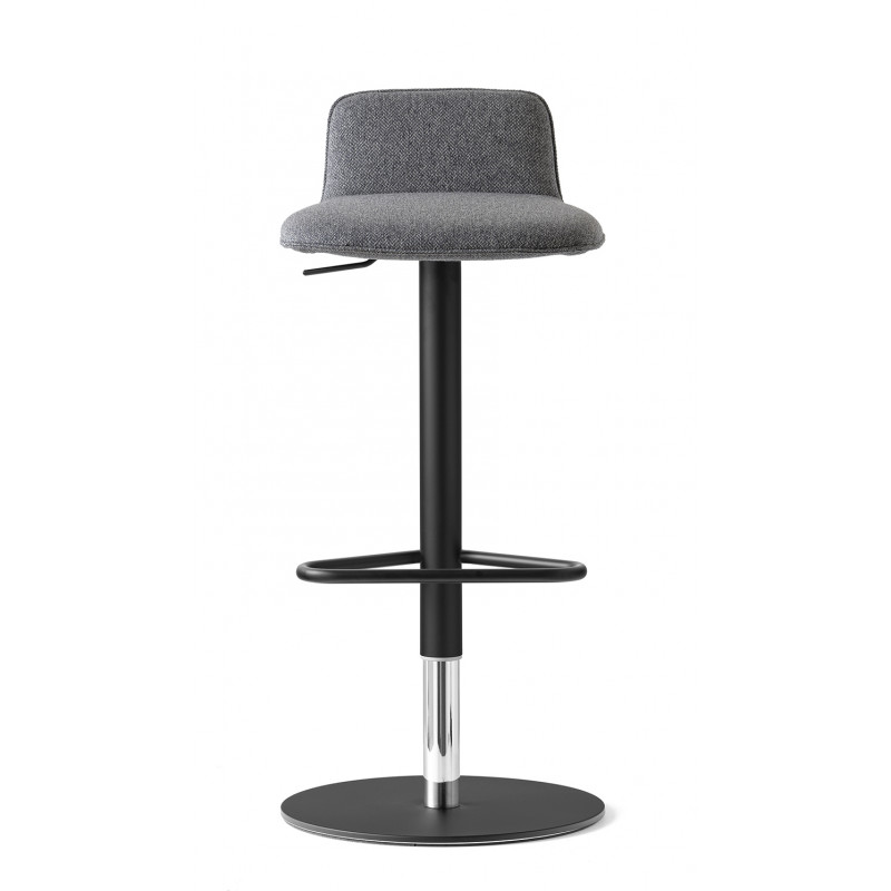 TABOURET PIVOTANT ET RÉGLABLE DOSSIER BAS RILEY SOFT