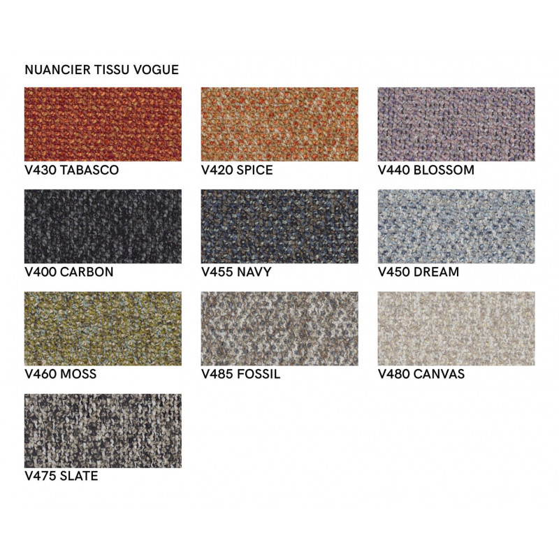 Tabouret de Bar Vintage en Métal et Tissu LAGO - Le Chaisier