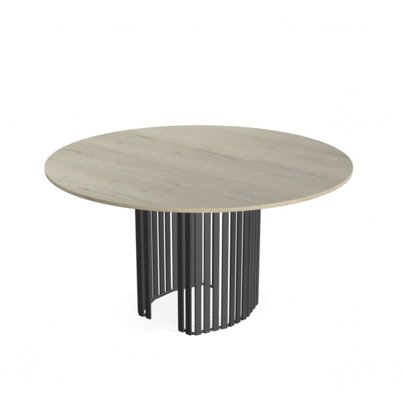 TABLE RONDE PIEDS CENTRAL CANVAS
