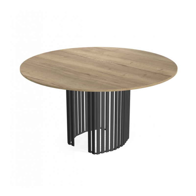 TABLE RONDE PIEDS CENTRAL CANVAS