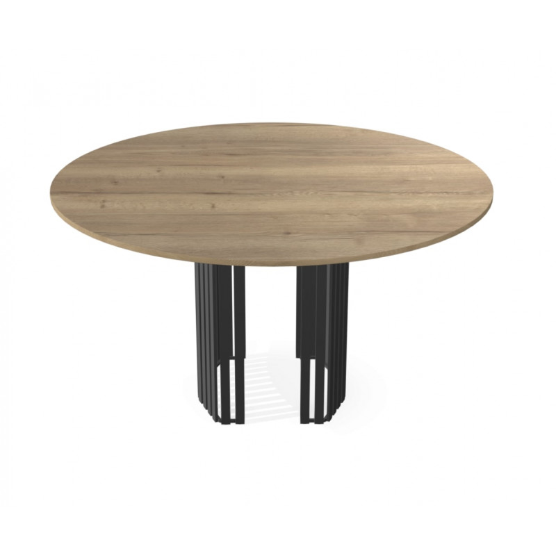 TABLE RONDE PIEDS CENTRAL CANVAS