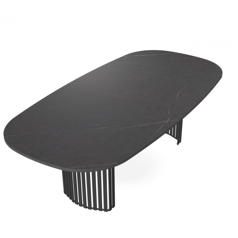 TABLE RECTANGULAIRE ANGLES ARRONDIS CANVAS