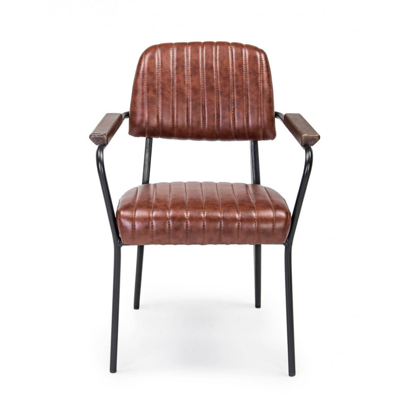 FAUTEUIL DE BRASSERIE RÉTRO STYLE DINER NELLY