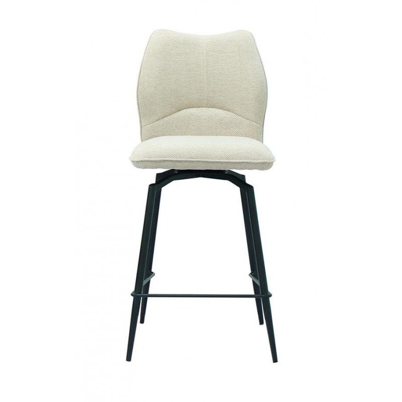 TABOURET SNACK EN TISSU PIVOTANT LARA