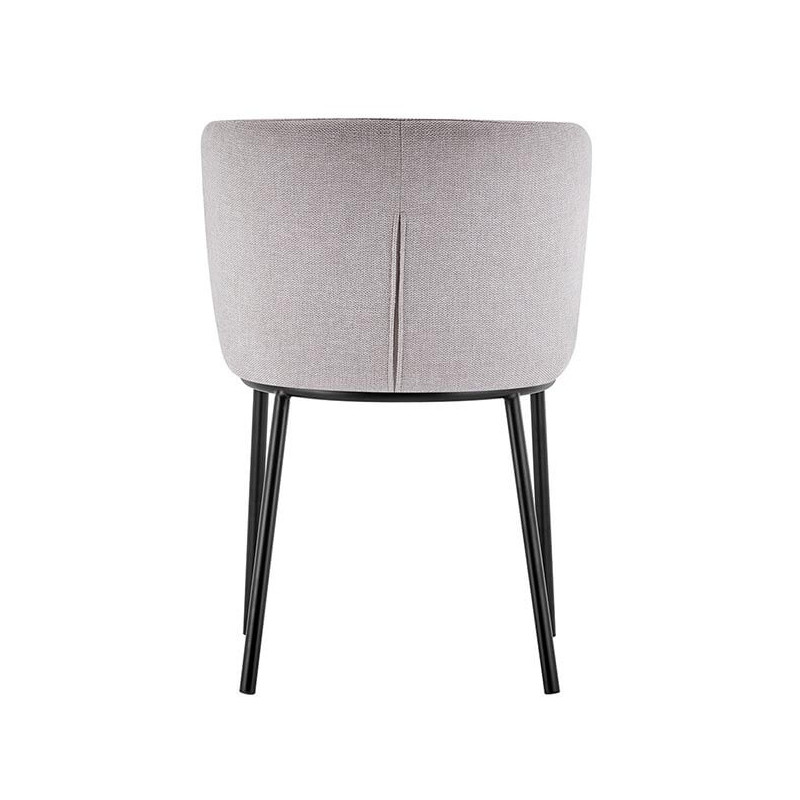 CHAISE RONDE EN TISSU ARTHUR