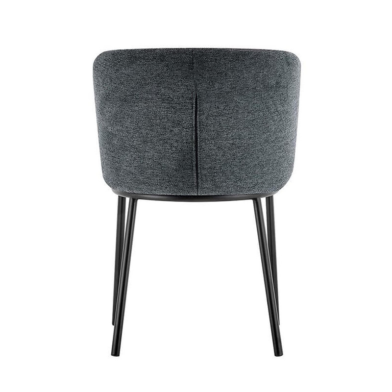 CHAISE RONDE EN TISSU ARTHUR