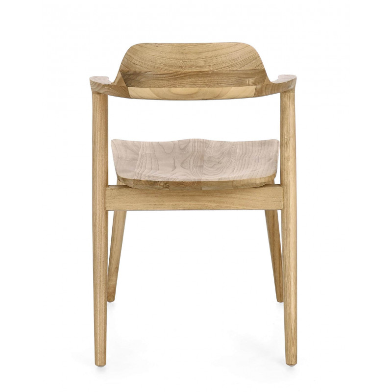 CHAISE EN BOIS CONTEMPORAINE AMERY