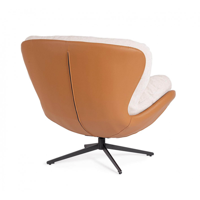 FAUTEUIL DE DÉTENTE COZY PIVOTANT ADINDA