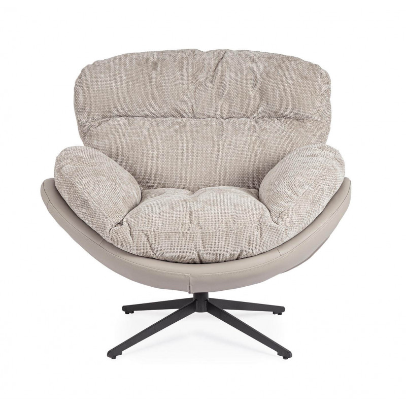 FAUTEUIL DE DÉTENTE COZY PIVOTANT ADINDA