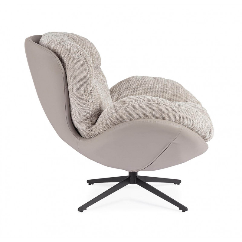 FAUTEUIL DE DÉTENTE COZY PIVOTANT ADINDA