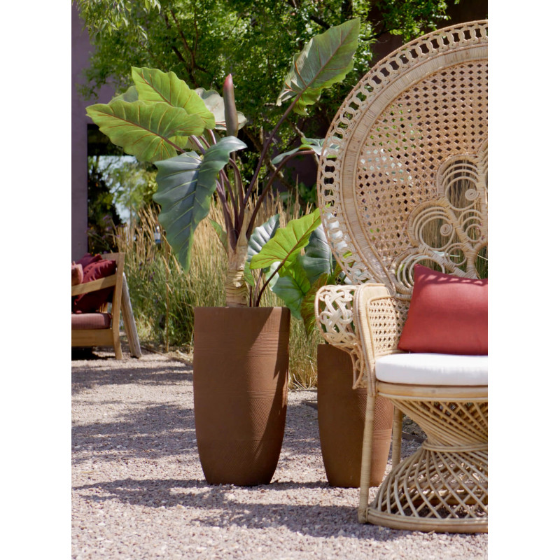 FAUTEUIL EN ROTIN STYLE EMMANUELLE PEACOCK