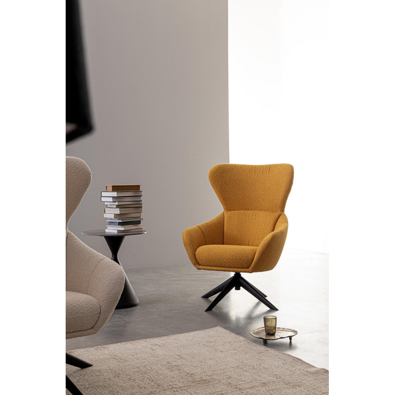 FAUTEUIL DE DÉTENTE PIVOTANT DOSSIER HAUT HAILEY