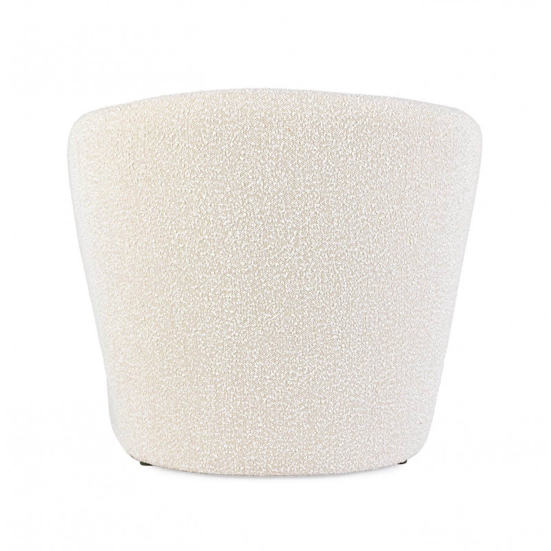 FAUTEUIL ROND EN TISSU BOUCLETTE BABILA