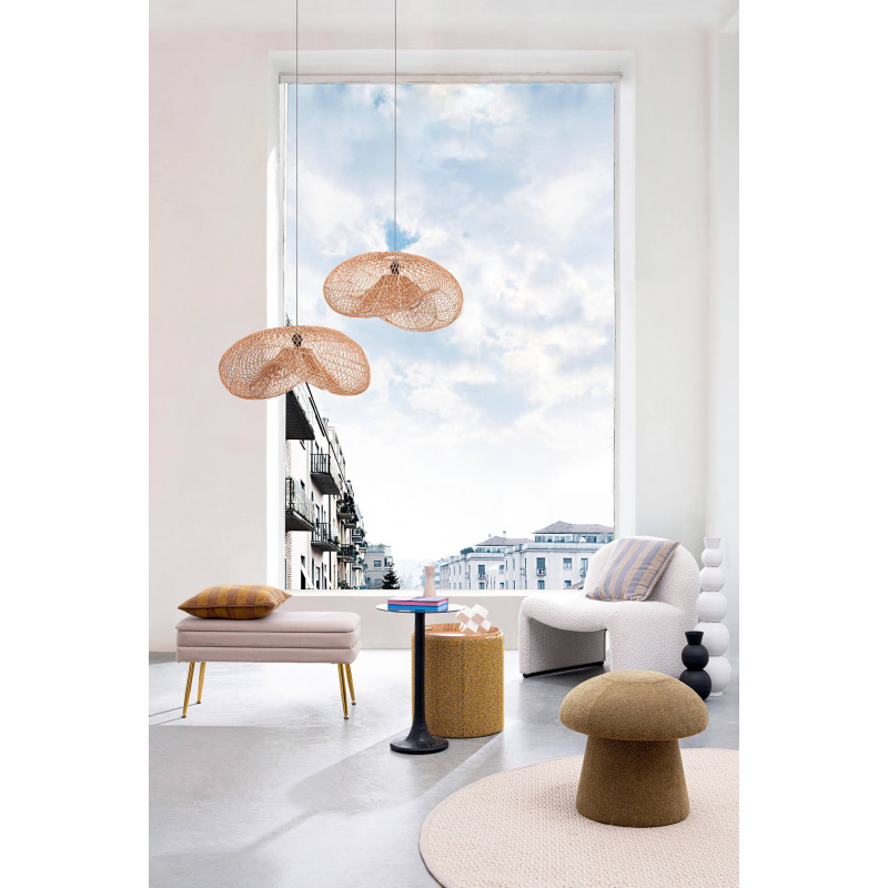 FAUTEUIL CONTEMPORAIN EN BOUCLETTE BASSILLA