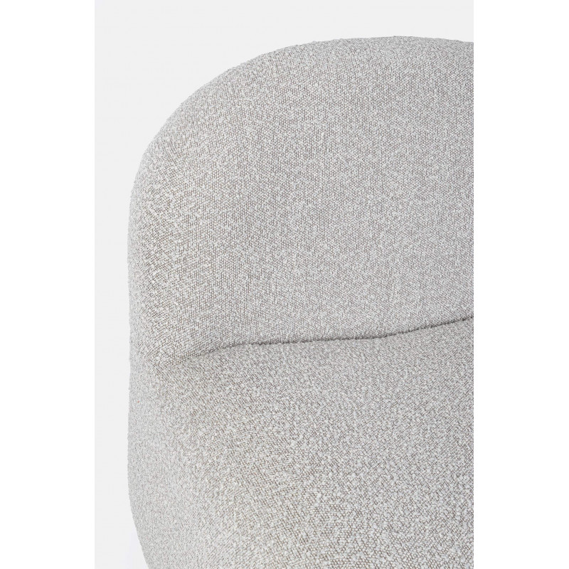 FAUTEUIL CONTEMPORAIN EN BOUCLETTE BASSILLA