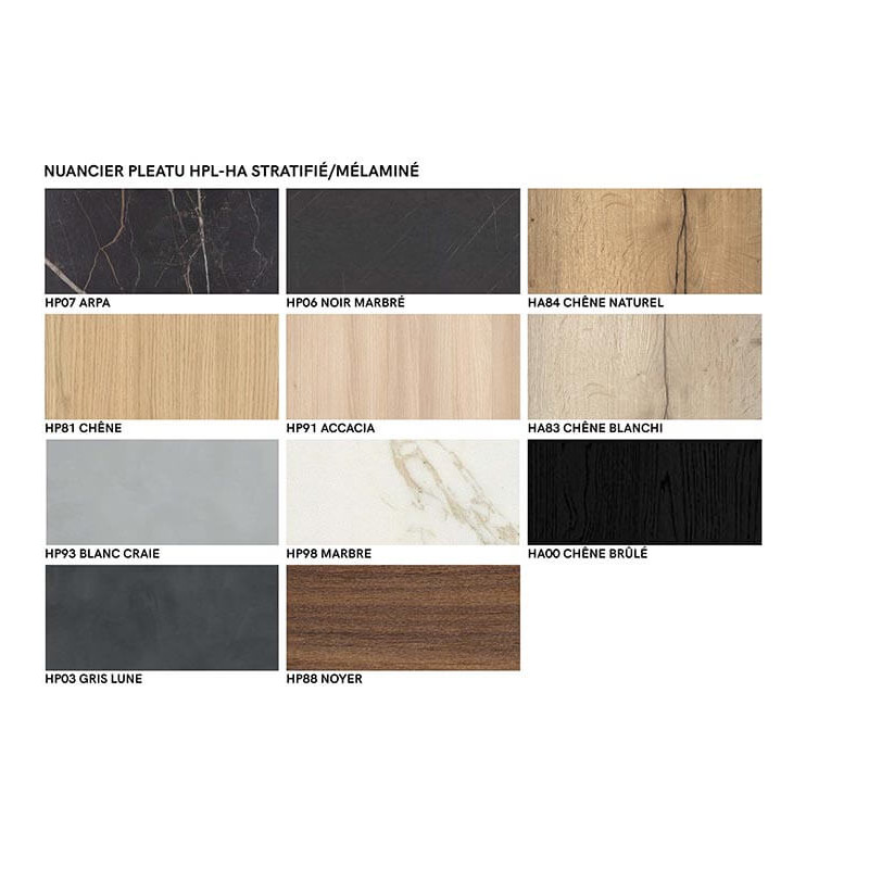 TABLE RECTANGULAIRE EN STRATIFIÉ DE SALLE À MANGER QUERIDO