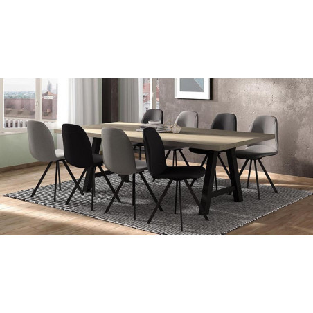 TABLE RECTANGULAIRE EN STRATIFIÉ DE SALLE À MANGER QUERIDO