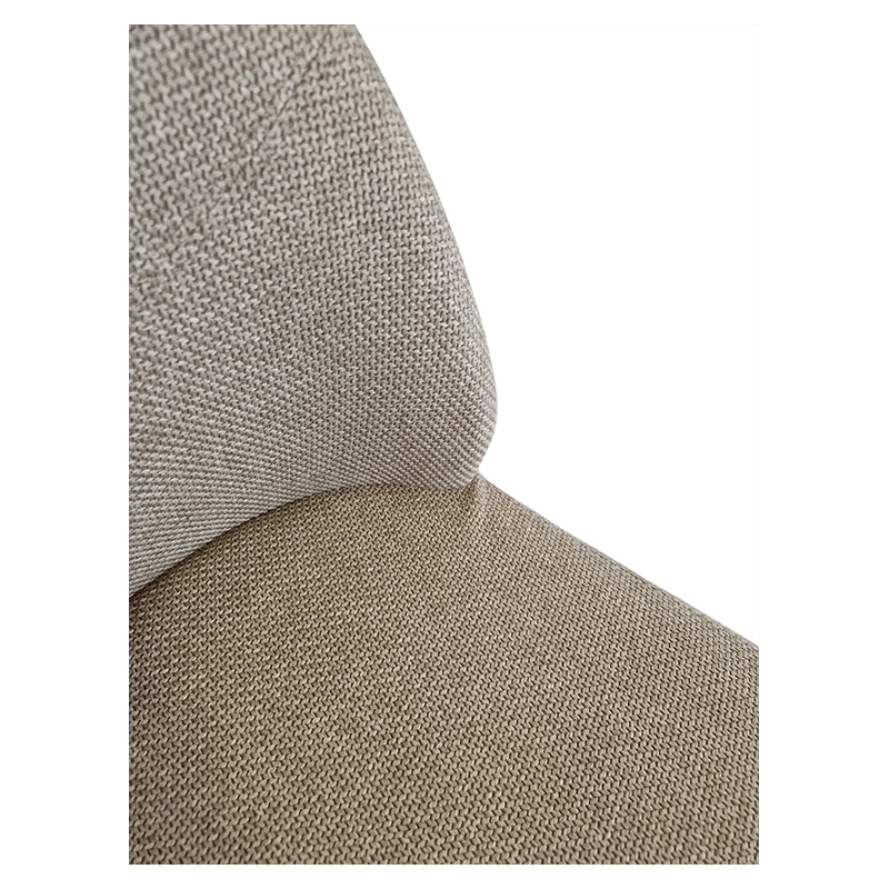 LOT DE 2 CHAISES MATHILDE EN TISSU CONTEMPORAINE