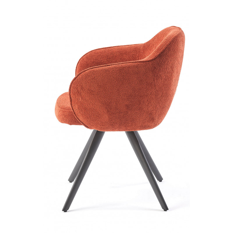 FAUTEUIL PIVOTANT TISSU BOUCLETTE MASH