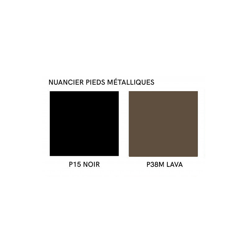 Tabouret Snack Dossier Bas RILEY SOFT en Tissu - Le Chaisier