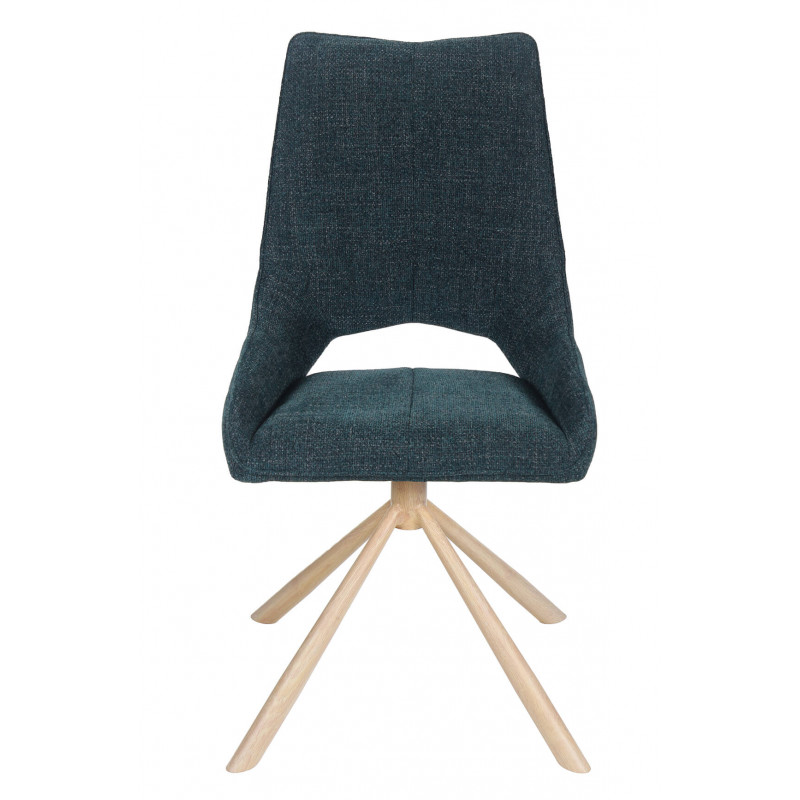 CHAISE CONTEMPORAINE PIVOTANTE GASTONNE BOIS